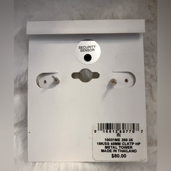 GIANI BERNINI 18K Gold PEARL EARRINGS - Picture 3 of 4